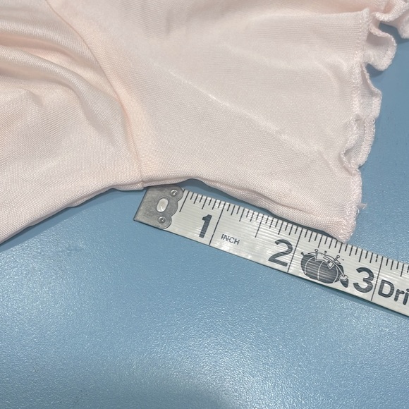 Silksilky Light Pink Lingerie Boxer Briefs Silk Knitted Panties Medium Like New - Picture 11 of 12